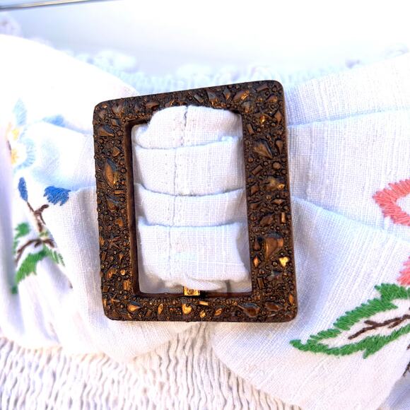 Vintage Obchoei Cropped Prairie Puff Shoulder Cottagecore Unique Top Shirt XS - Picture 5 of 12